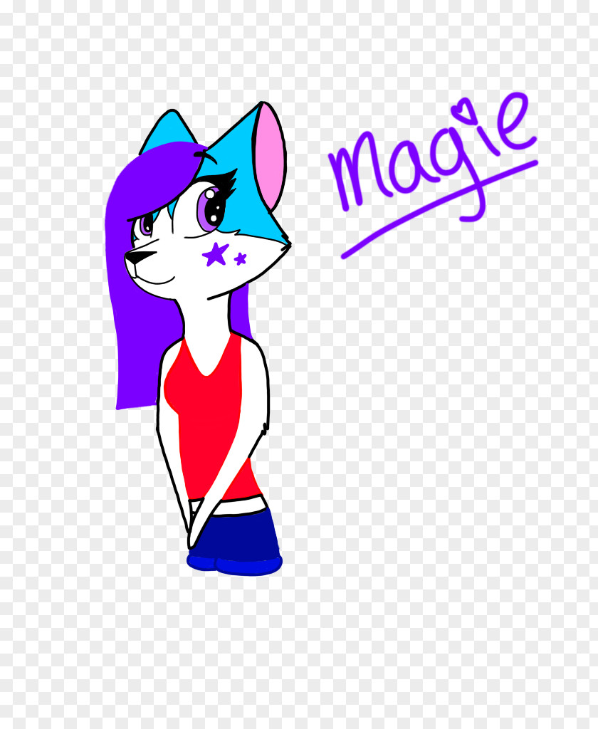 Magie Cartoon Pink M Character Clip Art PNG
