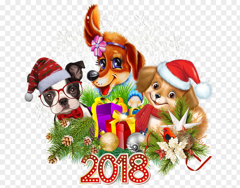 New Years Eve 2018 Year Ded Moroz Holiday Christmas Day PNG