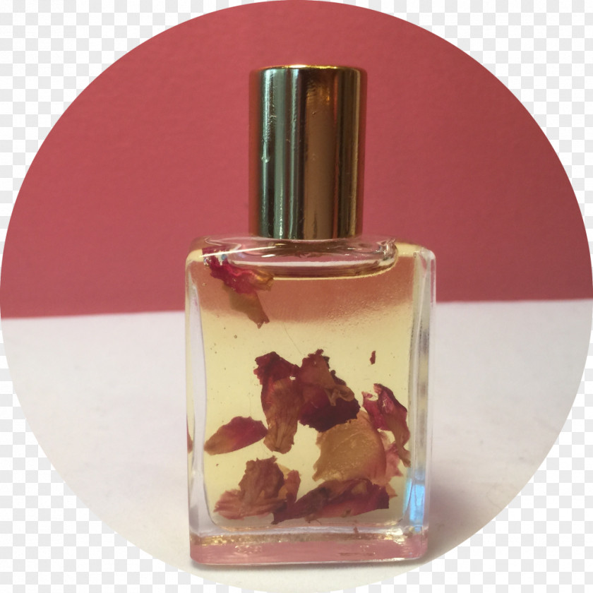 Perfume Fragrance Oil Glass Bottle PNG