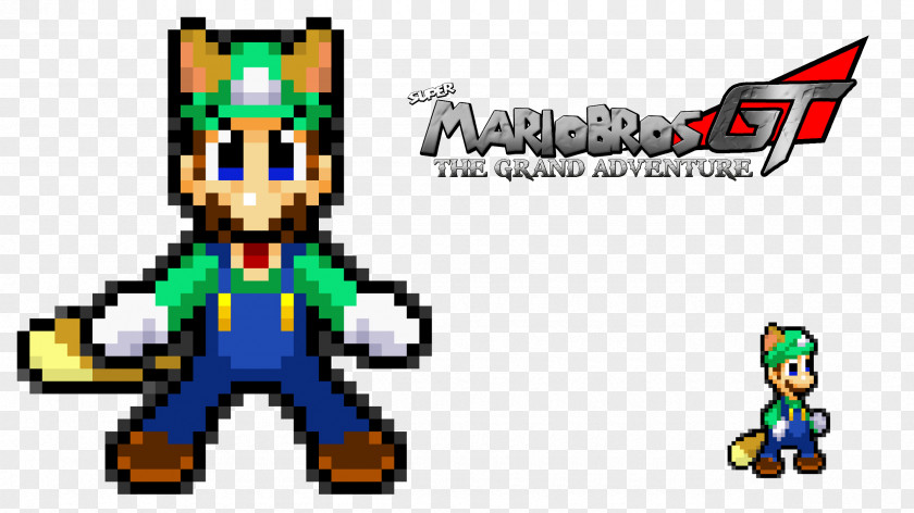 Raccoon Luigi Super Mario Bros. 3 New 2 PNG