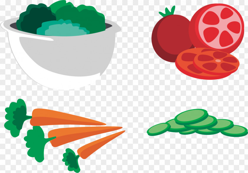 Vector Flat Vegetables Tomato Vegetable Graphic Design PNG