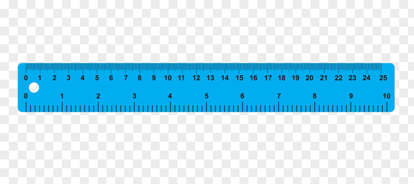 Blue Scale Ruler Class Material Education Clip Art PNG