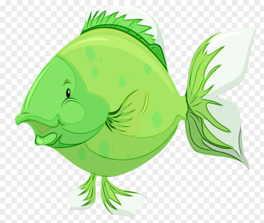 Butterflyfish Fish Green Clip Art PNG