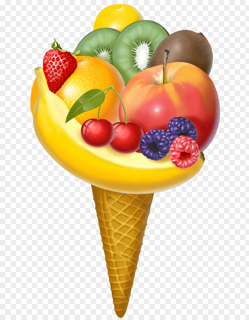 Ice Cream Fruits Et Légumes Apple Vegetable PNG