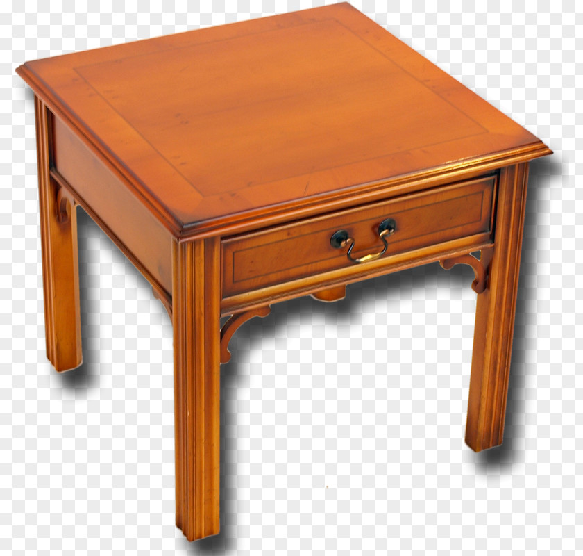 Table Coffee Tables Drawer Furniture Mahogany PNG