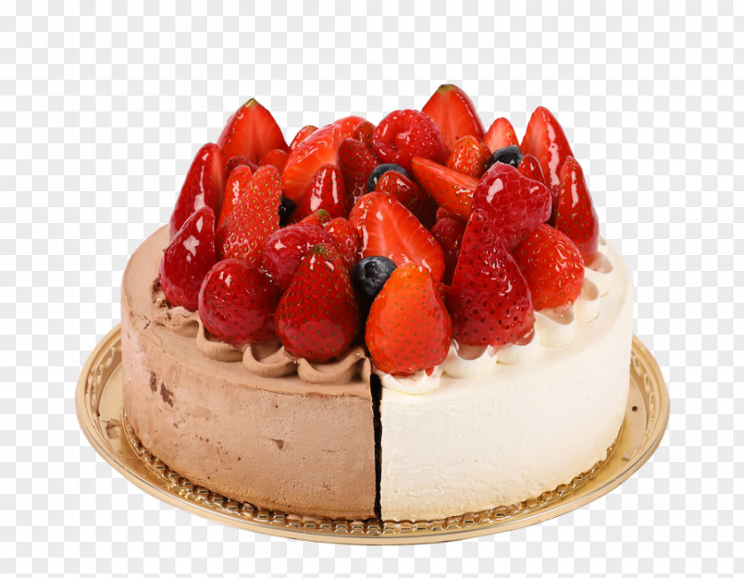 Chocolate Cake Cheesecake Torte Bavarian Cream Mousse Strawberry Pie PNG