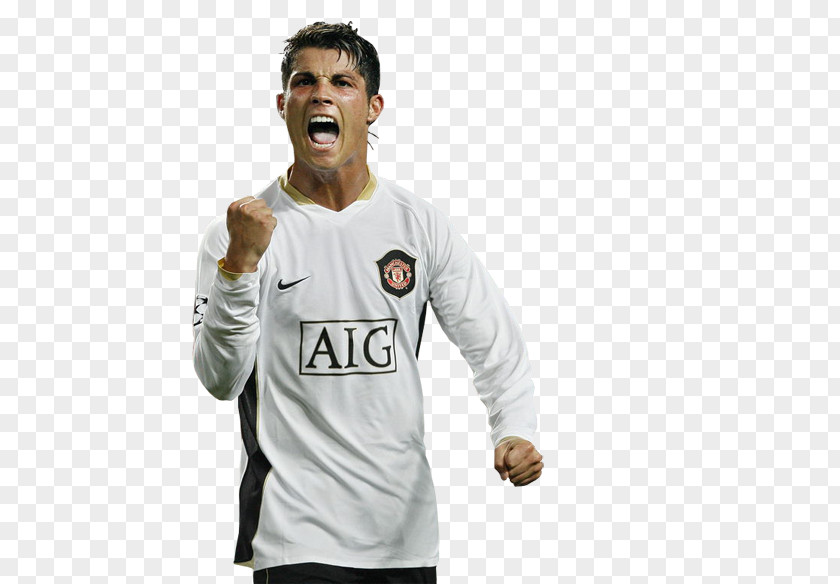 Cristiano Ronaldo Jersey T-shirt Manchester United F.C. PNG