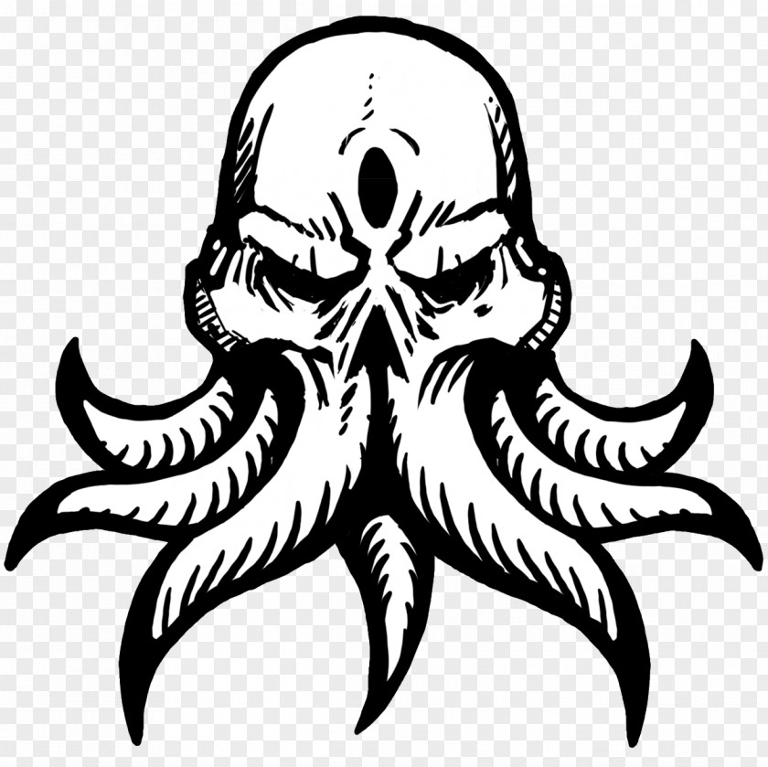 Cthulhu The Call Of T-shirt Decal Sticker Logo PNG