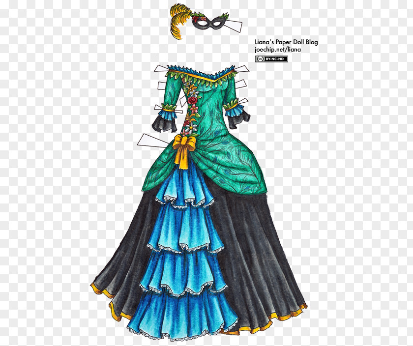 Mardi Gras Masquerade Ball Gown Dress Clothing PNG