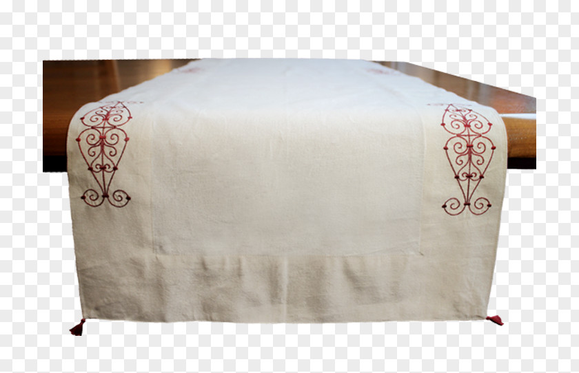 Table Tablecloth Cloth Napkins Furniture Embroidery PNG