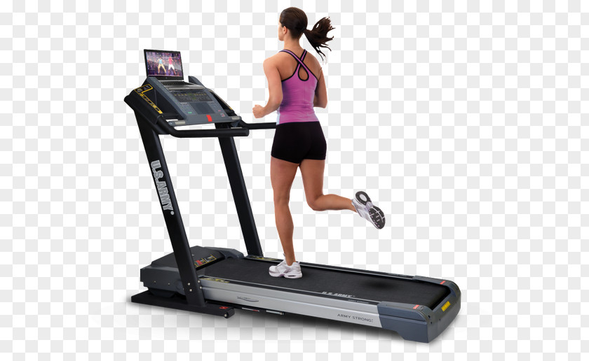 Treadmill Physical Fitness Aerobic Exercise Machine PNG
