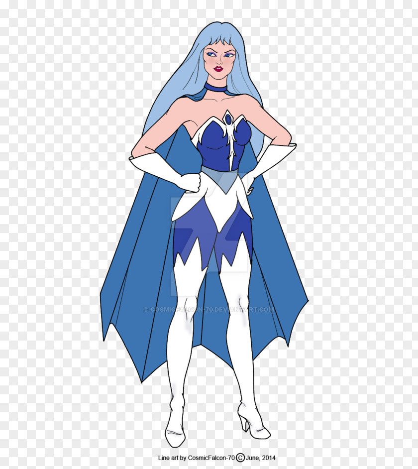 Fantastic Blue Cresent Frosta She-Ra Catra Castaspella He-Man PNG