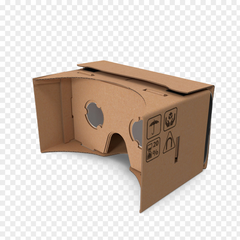 Google Cardboard Headset Head-mounted Display Virtual Reality 3D Computer Graphics PNG