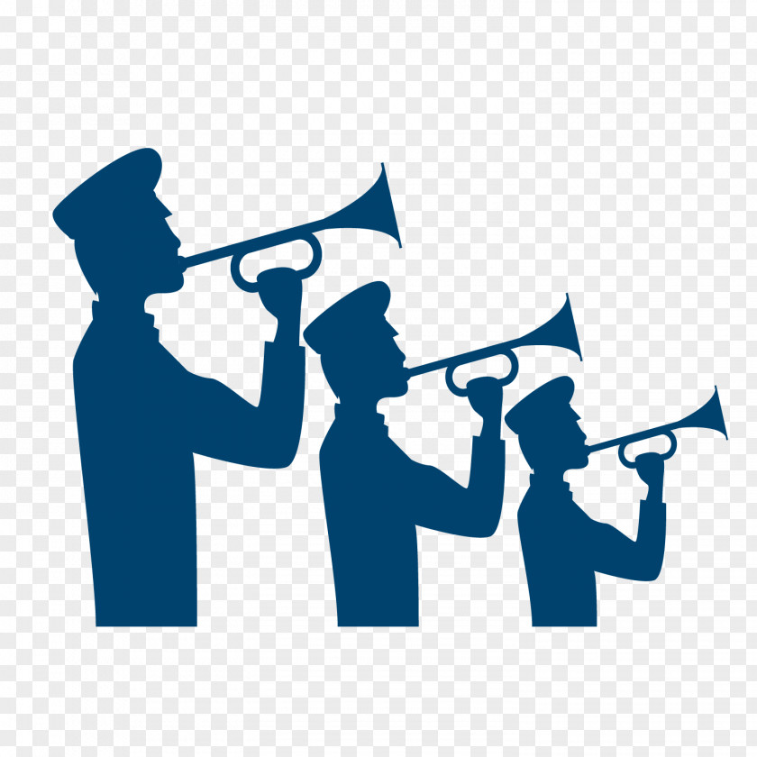 The Man Of Horn Trumpet Download Megaphone Illustration PNG