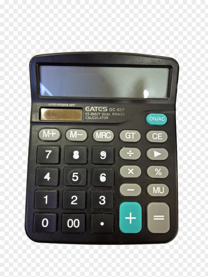 Calculator Solar-powered Scientific Casio Financial PNG