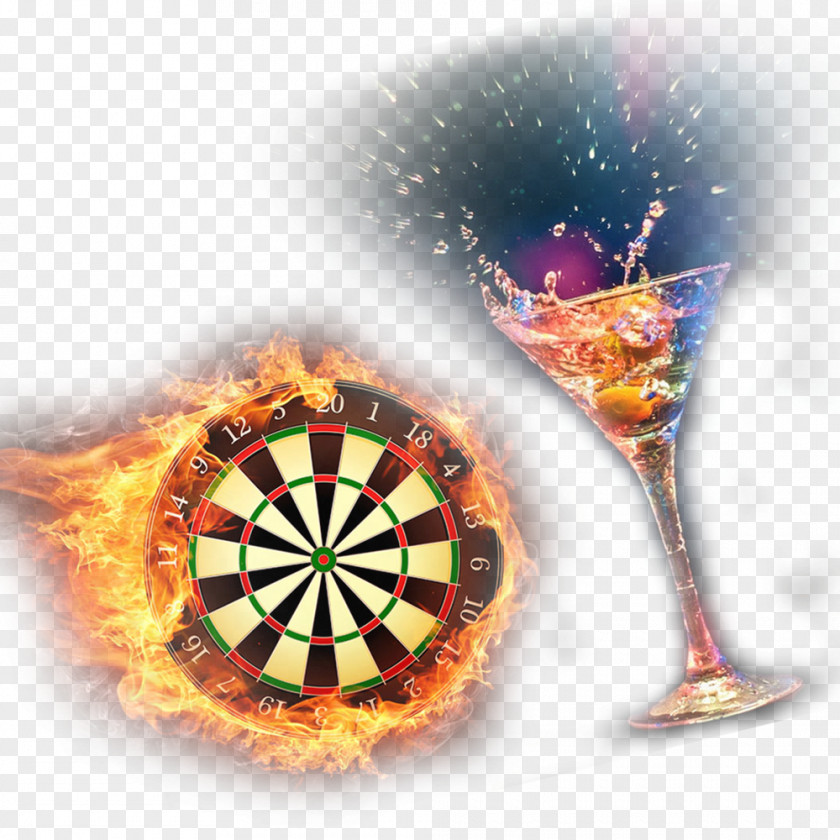 Glass And Target How To Play Darts Set Cricket Game PNG