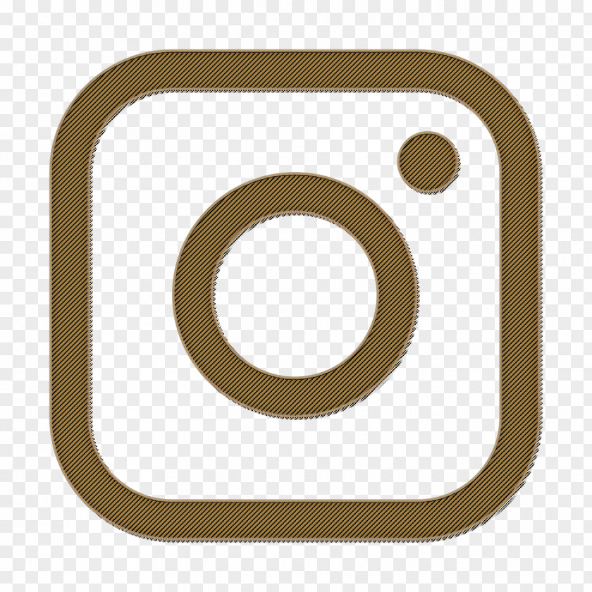 Number Brass Camera Icon Instagram Logo PNG
