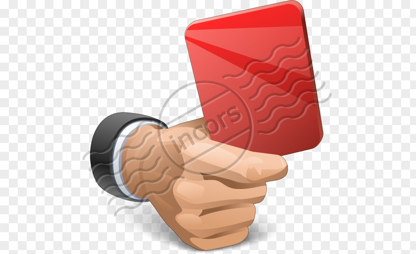 Red Card Yellow Association Football Referee PNG