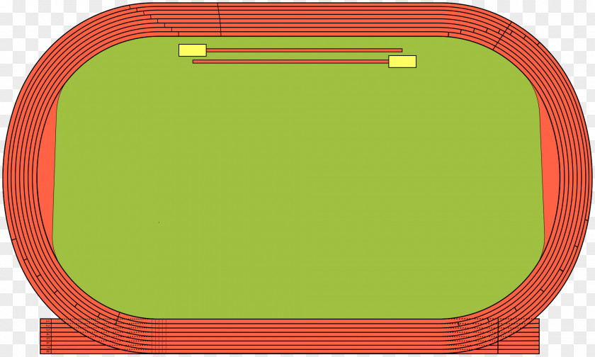 Stadium Track & Field II All-weather Running Diagram PNG