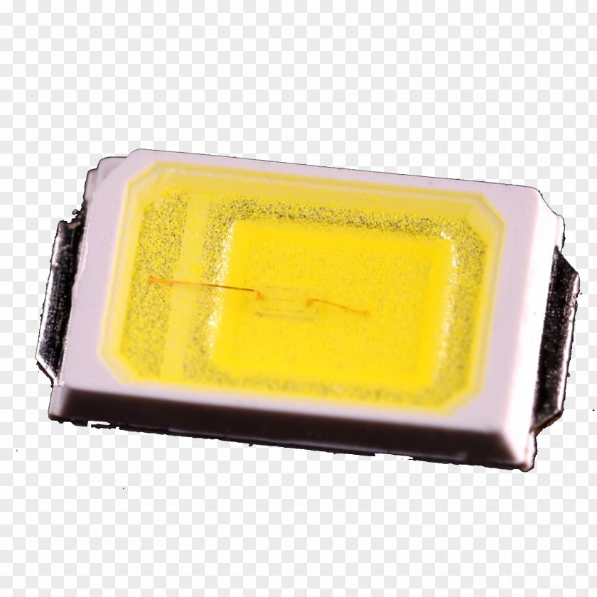 Yellow LED Lamp Beads Light-emitting Diode PNG