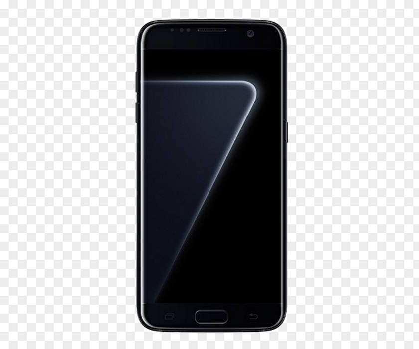 Black Samsung S7edge HD Material Feature Phone Smartphone Mobile Device Multimedia PNG
