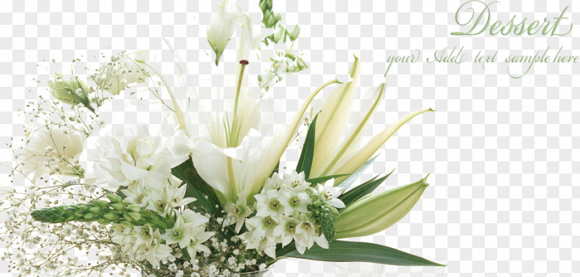Bouquet Of Love Lilium Candidum Vase Flower Stargazer Glass PNG