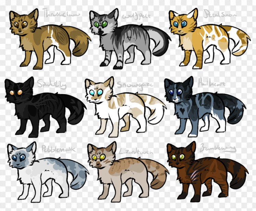 Cat Red Fox Kitten Gray Wolf PNG