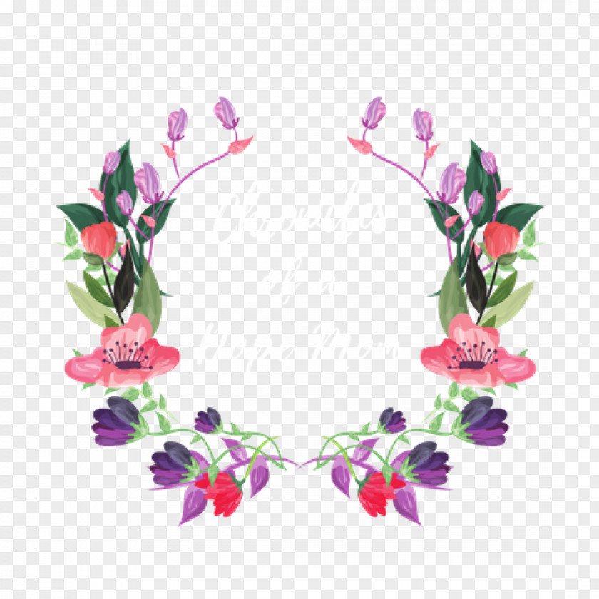Flower Floral Design Circle PNG