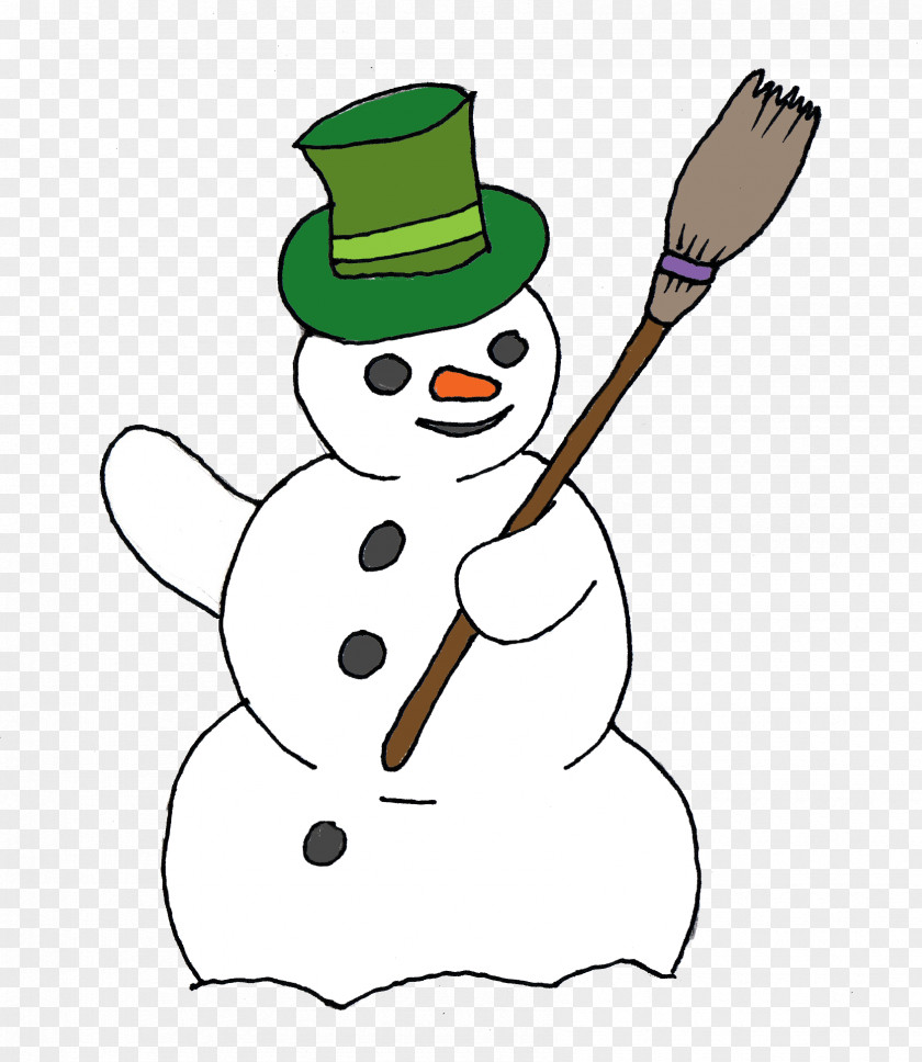 Simple Snowman Desktop Wallpaper Clip Art PNG