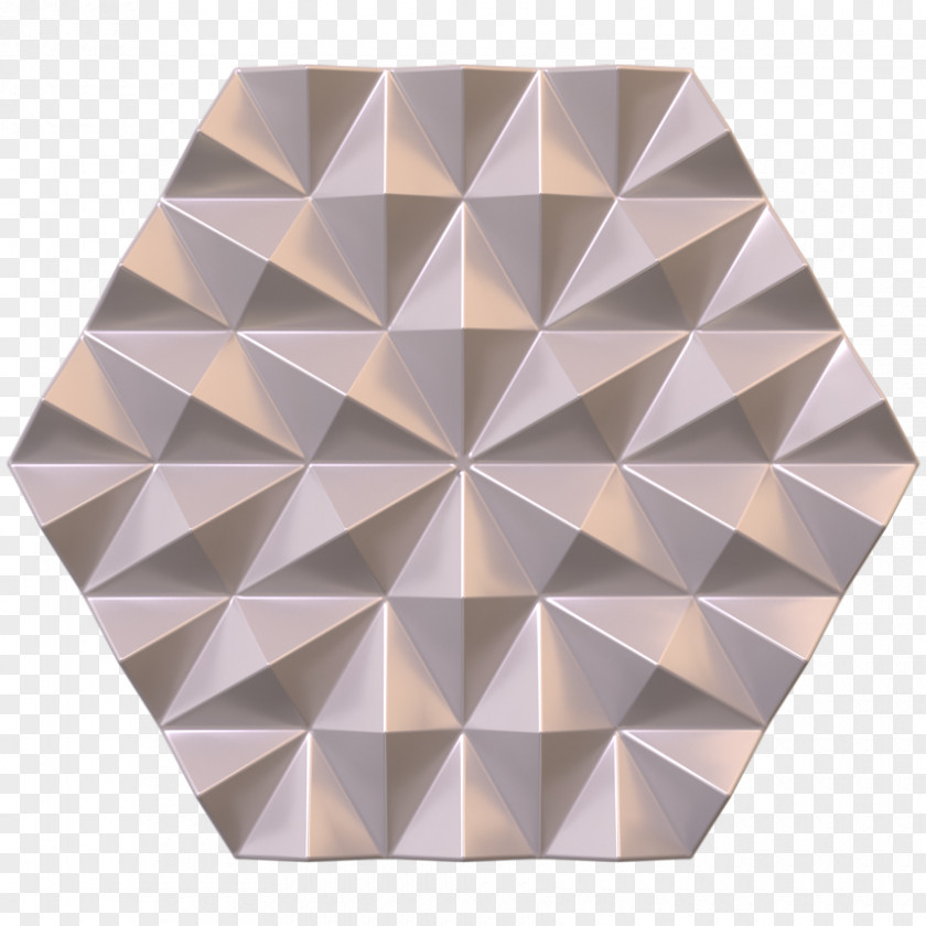 Triangle Symmetry Industrial Design Tile PNG