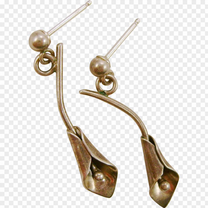 Callalily Earring Body Jewellery Clothing Accessories Material PNG