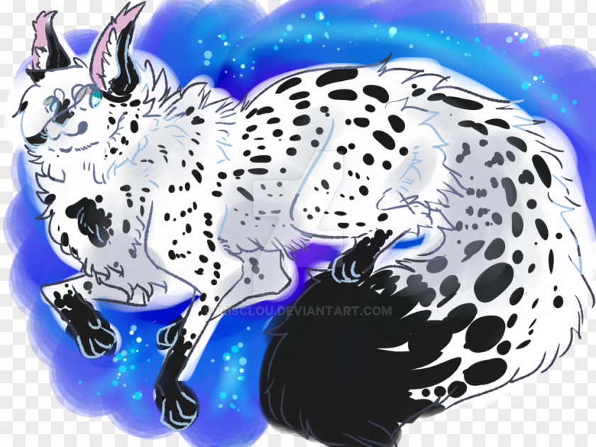 Cat Dalmatian Dog Cobalt Blue PNG