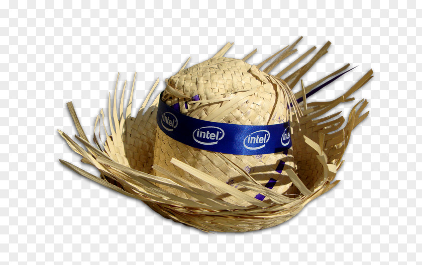 Chapeu De Palha Aguia Promocional Intel Hat Straw Flavor PNG