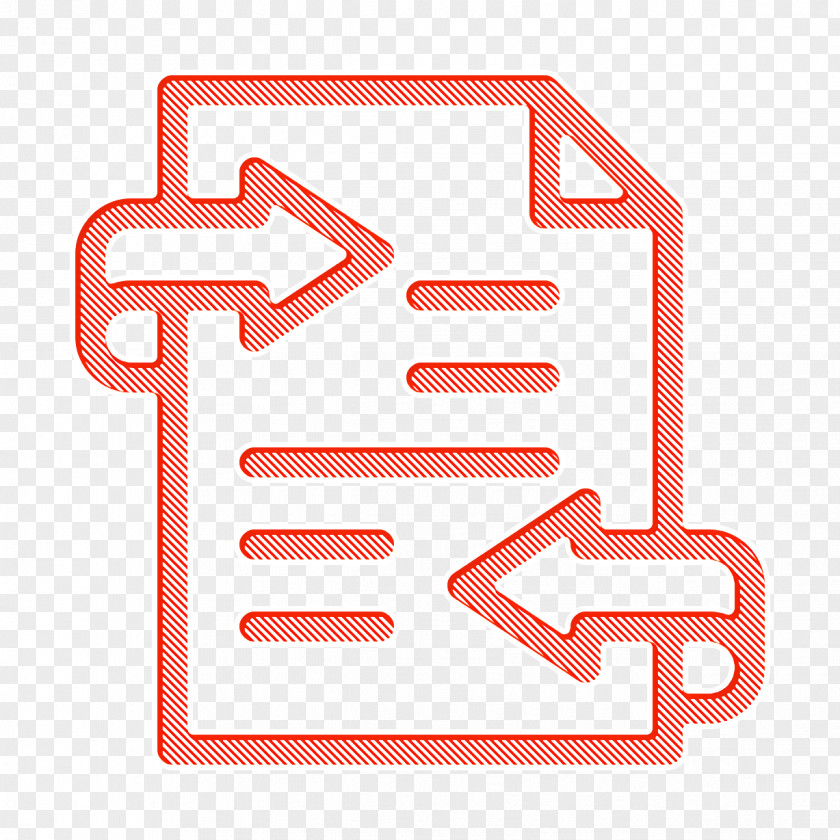 Exchange Icon Copywriting Document PNG