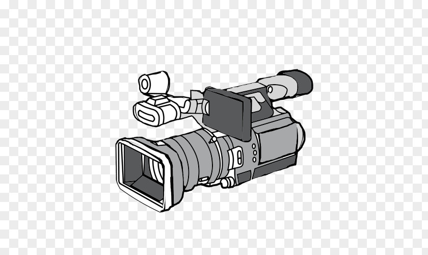 Motion Graphic Video Cameras Sketch PNG