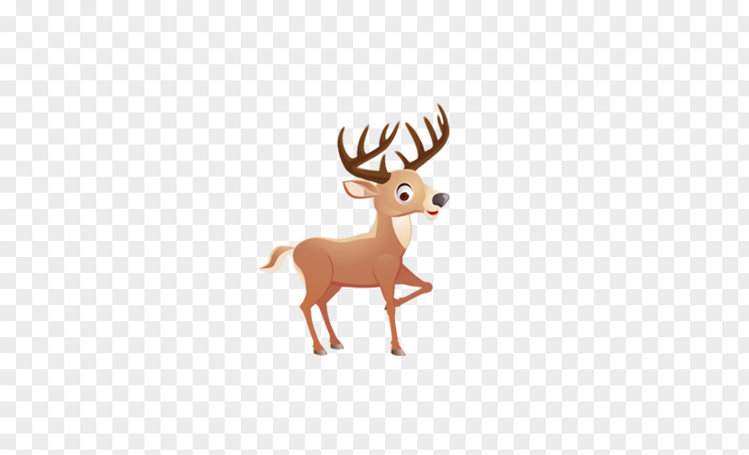 Plum Deer Christmas Reindeer Free PNG