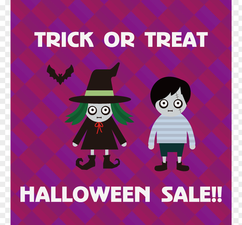 Smile Fictional Character Trick Or Treat Halloween Sale Promotion PNG