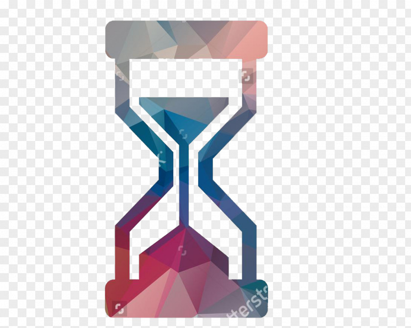 Beautiful Hourglass Symbol Icon PNG