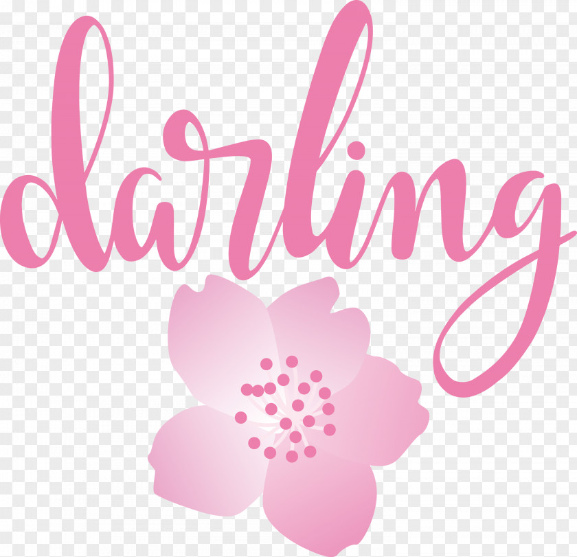 Darling Wedding PNG