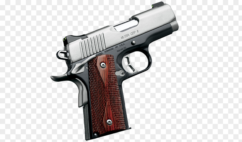 Handgun Kimber Manufacturing Custom Firearm .45 ACP Pistol PNG