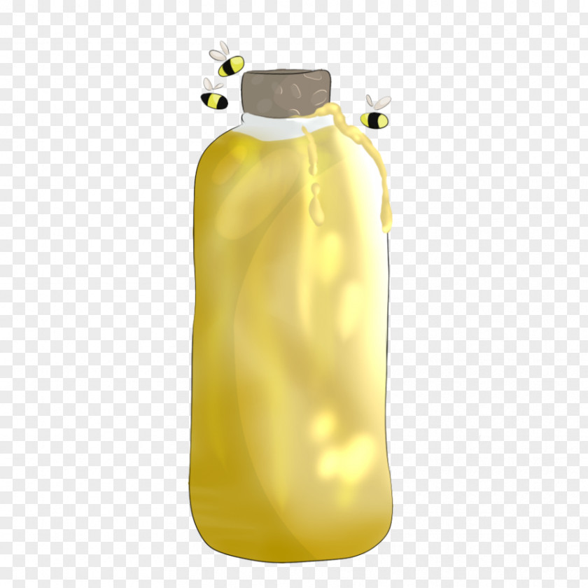 Honey Bottle Water Bottles Glass Liquid PNG