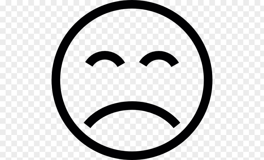 Smiley Emoticon Worry Sadness PNG
