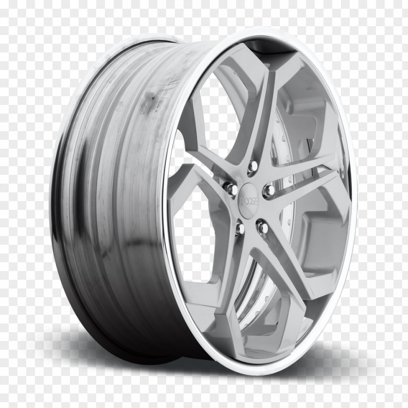 Spoke Alloy Wheel Tire Custom PNG