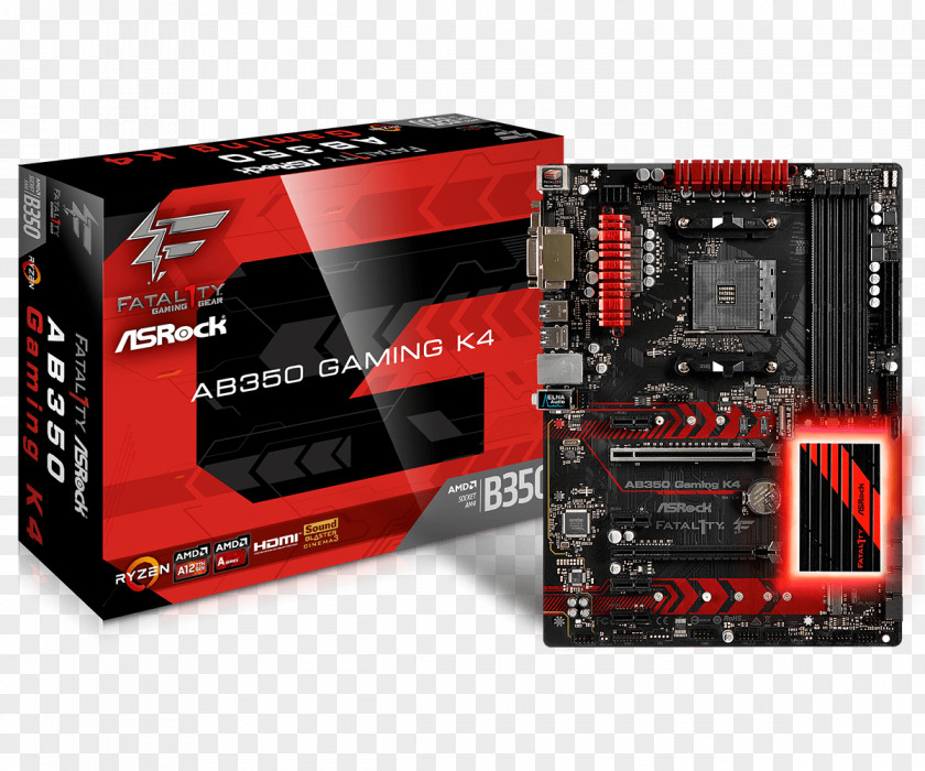 Ty Socket AM4 ATX Motherboard CPU ASRock PNG