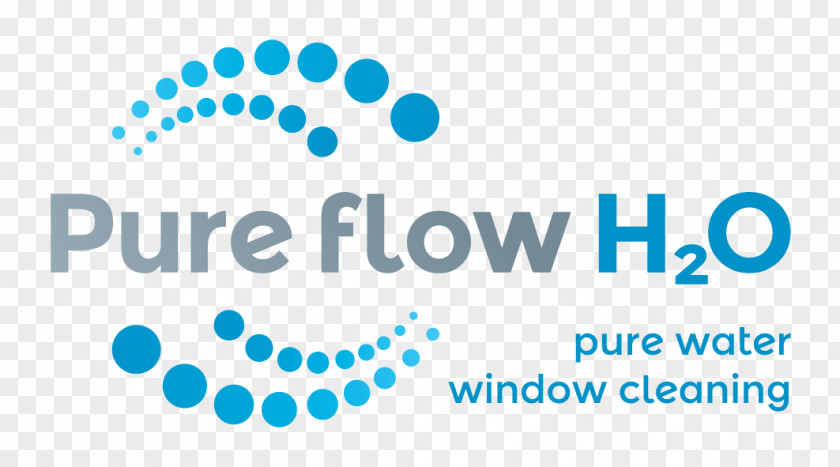 Window Logo Pure Flow H2O Cleaner Brand PNG