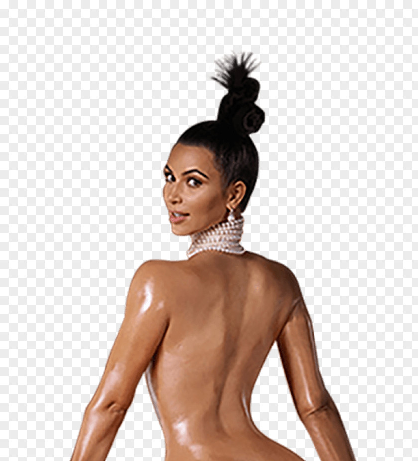 Back Kim Kardashian PNG Kardashian, woman topless facing back clipart PNG