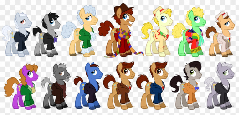 Mlp Doctor Who 10 The Sixth Fifth Eighth First PNG