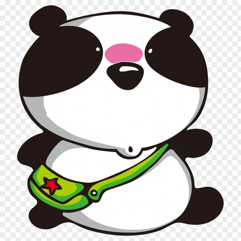 Panda Giant U767du6b23u6b23 U6c88u4ea6u81fb Library PNG