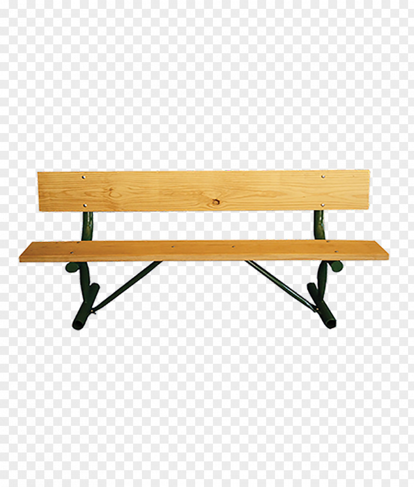 Wood Table Bench Garden Furniture PNG