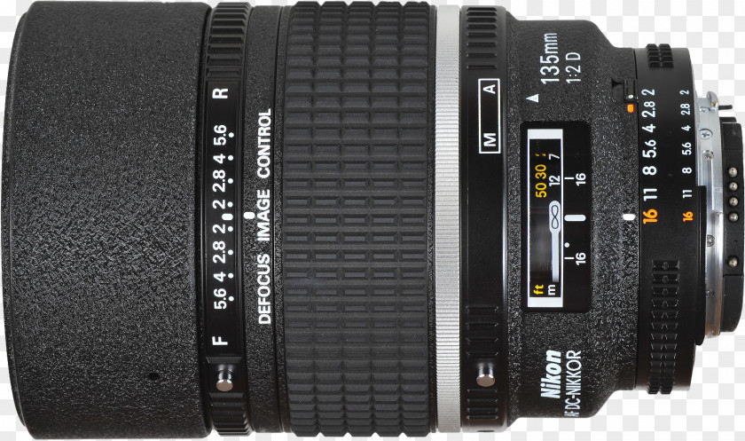 Camera Lens Fisheye Nikon AF-S Nikkor 50mm F/1.4G Telephoto 135mm F/2.0 PNG